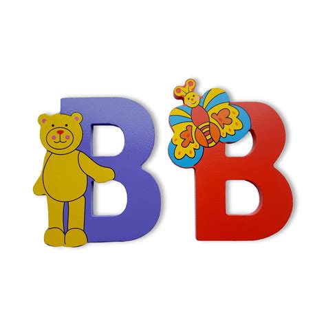 With kevin clash, martin p. Vinsani Wooden Jungle Animal Upper Case Alphabet Letters ...