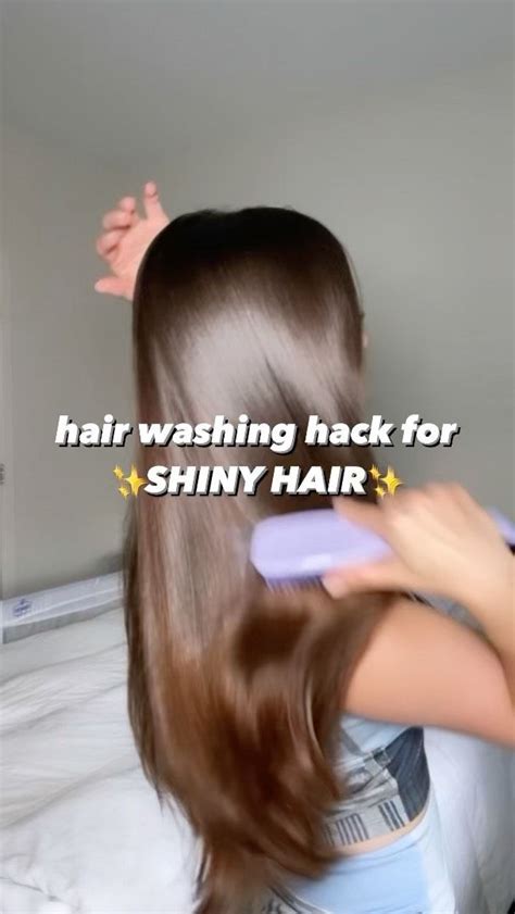 Audreyvictoriax On Instagram Simple Hair Washing Hack For Shiny Smooth Hair Conditioner