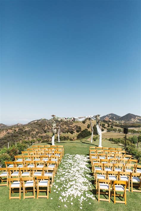 Saddlerock Ranch Chateau Le Dome Spring Wedding Heavenly Blooms