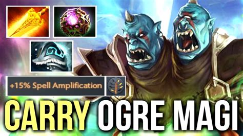 Imba Ogre Magi Carry 15 Spell DMG 18min Godlike Fun Gameplay By Mski