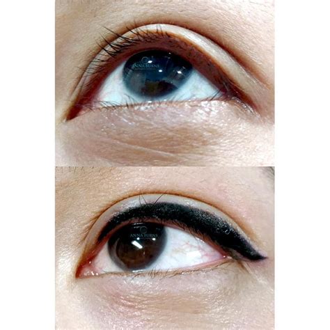 Eyeliner Tattoo Before And After Anna Burns Permanent Cosmetics