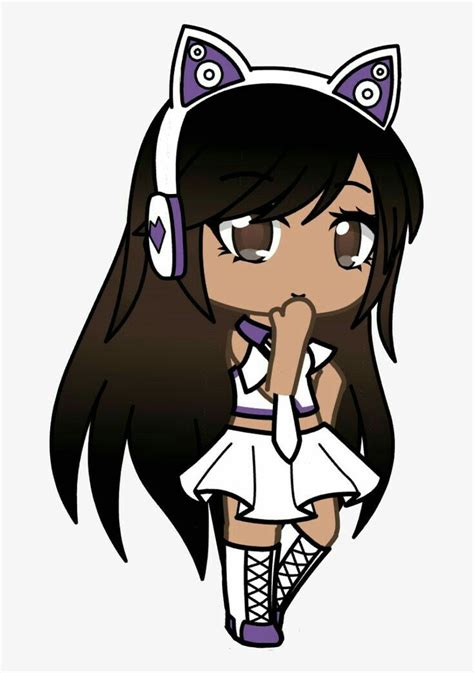 Rock And Roll Gacha Life Character | Anime wolf girl, Cute drawings