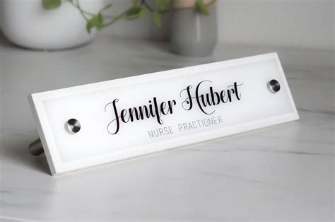 Customized Acrylic Name Plates For Office At Rs 14square Inch