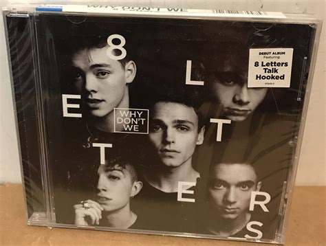 🎱 Why Dont We 8 Letters Cd🆕chk 75678655753 Ebay