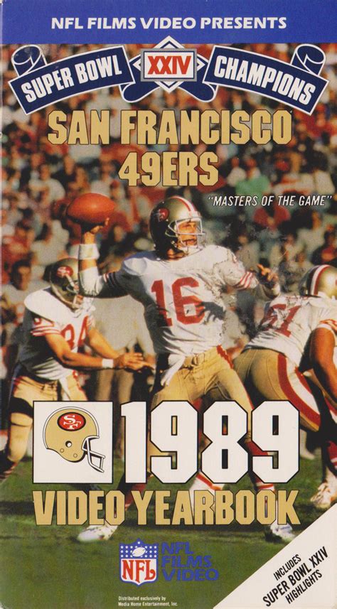 The Blind Man Sees All Vhs Of The Month San Francisco 49ers 1989