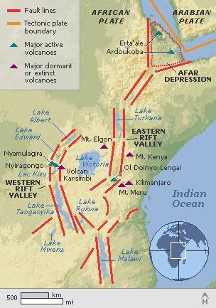 Where is the great rift valley. The Great Rift Valley | Plate tectonics, Geology, Rift valley