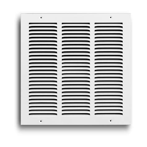 Everbilt 24 In X 24 In White Return Air Grille H170 24x24 The Home
