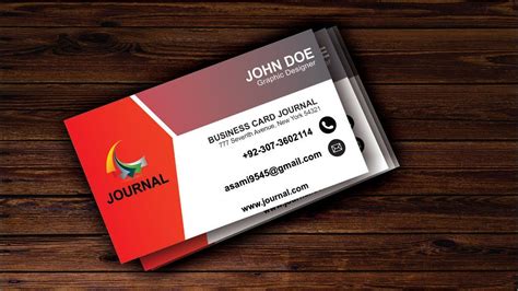 How To Create Simple Business Card Design In Coreldraw X6 Youtube
