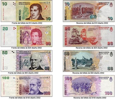 Monedas Y Billetes De Argentina Cómo Son Los Pesos Buenos Aires