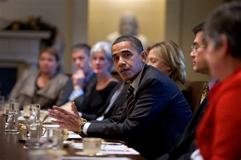 President Obama Holds A Cabinet Meeting In Photos