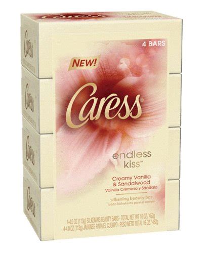 Caress Beauty Bar Soap Endless Kiss 4 Count Pack Of 2