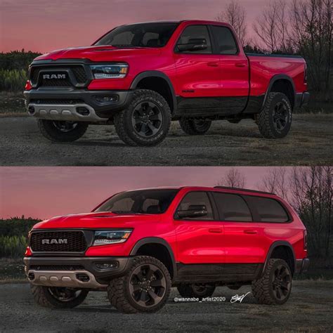Ramcharger Hellcat Ram Trx Looks Awesome As Off Road Suv Autoevolution