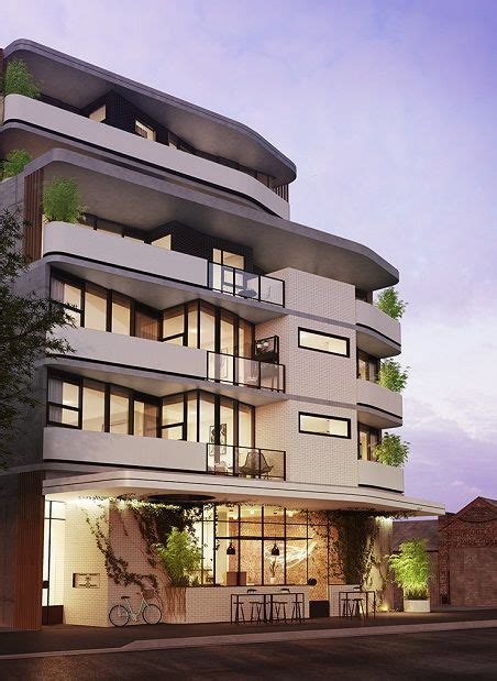 Best Apartment Building Elevation Facades 50 Ideas