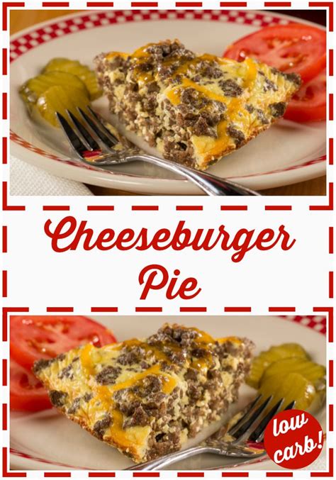 4 green onion, finely chopped. Cheeseburger Pie | Recipe | Cheeseburger pie, Cheeseburger ...