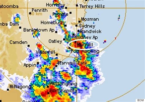 Colder objects are brighter and warmer objects are darker. Incredible Photos Emerge Of Sydney Storm | HuffPost Australia