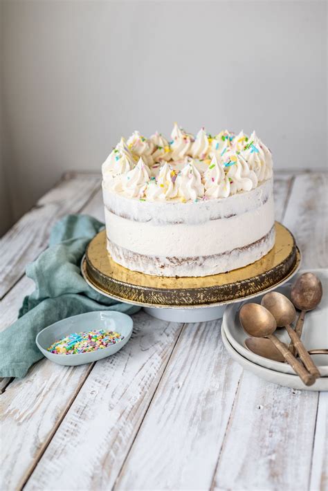 Fluffy Vegan Vanilla Birthday Cake Recipe Vegan Birthday Cake