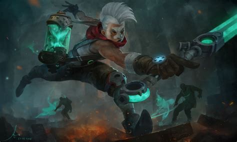 40 Ekko League Of Legends Hd Wallpapers And Backgrounds