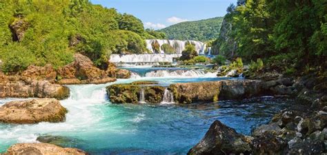 Štrbački buk is a waterfall in croatia, europe. Pin by Ana LaPistola on Croatia - Queen of Beauty # ...