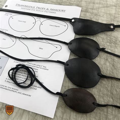 Pirate Eye Patch Template