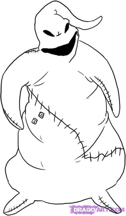 oogie boogie drawing | How to Draw Oogie Boogie … | Nightmare before christmas drawings