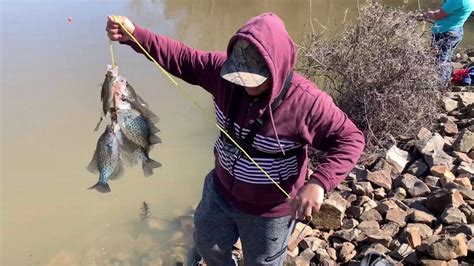 Como Pescar Crappies En Texas En Invierno Youtube