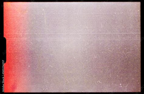 Scan Of Empty Super 8mm Film Frame With Dust And Scratches Cool Film