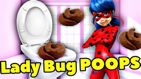 Lady Bug Poops In The Toilet Lady Bugs Poops Youtube