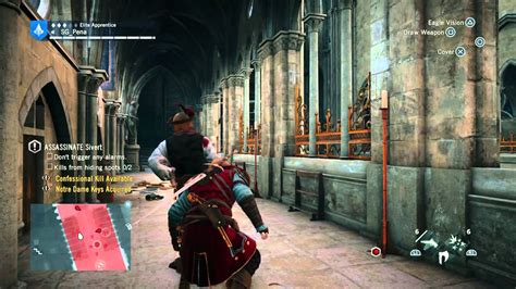 Assassin S Creed Unity Confessional Kill Youtube