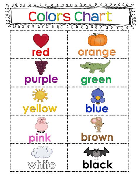 Free Printable Colors Web Kids Learning Station Is The Perfect Place To