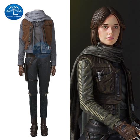 Manluyunxiao Rogue One A Star Wars Story Cosplay Costume Jyn Erso