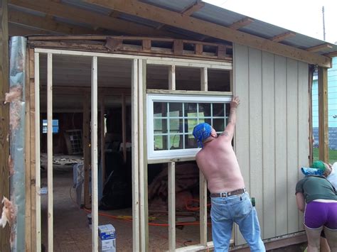 Slider windows are wider than they are tall. Melissa and Brian's Great DIY Adventures: New walls ...