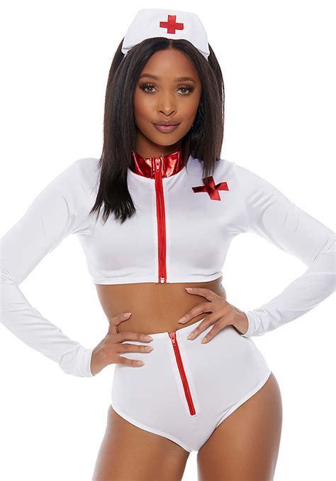 Womens Rescue Me Nurse Costume Ebay