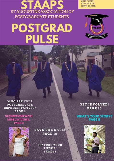 Postgrad Pulse Issue 1 June By Staaps Issuu