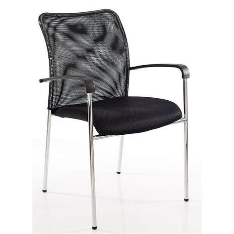 Another modern home office idea is to inject an air of retro sophistication into your space. Ice Four Legged Visitors Chair - Office Group