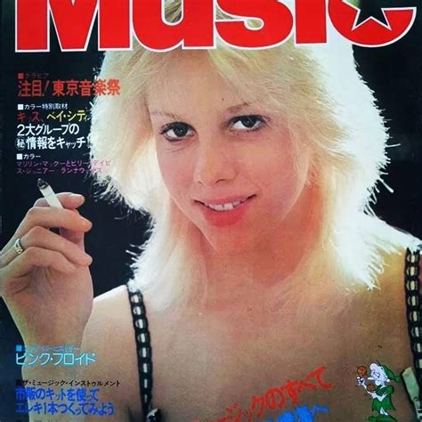 Red Hot Cherie Currie Magazine Front Cover Cherie.