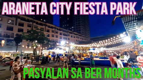 Araneta City Fiesta Park Bagong Pasyalan Sa Cubao Youtube