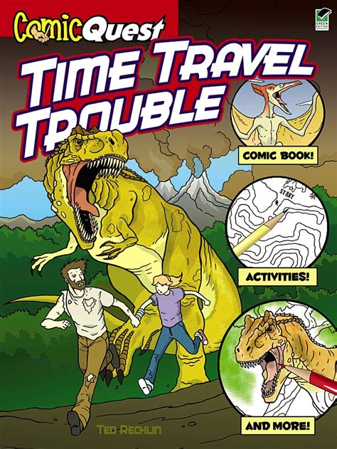 ComicQuest TIME TRAVEL TROUBLE Dover Books