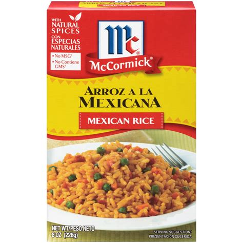 Mccormick Arroz Mex Rice 8 Oz