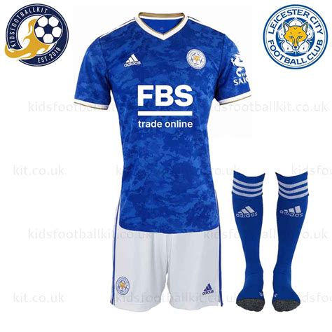 Leicester City Home Kids Football Kit 202122 Best Choice For Your Kids