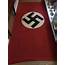 Original WWII LARGE German Combat Captured NSDAP Nazi Flag Brought Home 