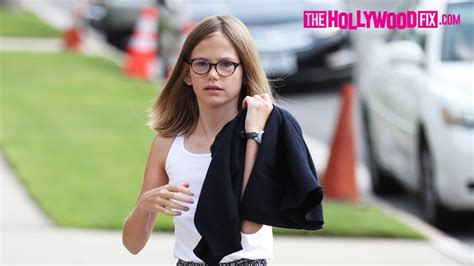 Despite being a kid born with a silver spoon, violet seems to lack the most important thing in her life; Violet Affleck Arrives To Church Solo Without Jennifer ...