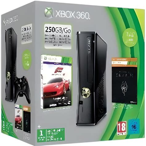 Xbox 360 250go Forza 4 Skyrim Achat Vente Console Xbox 360 Xbox