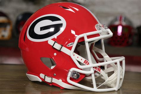 Georgia Bulldogs Riddell Speed Authentic Helmet Green Gridiron Inc