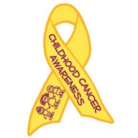 Childhood Cancer Awareness Ribbon Ribbon Banner