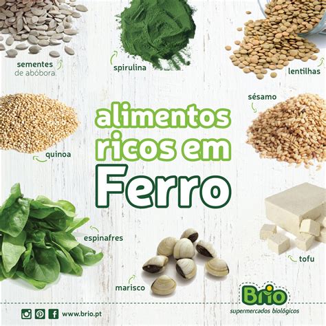 Alimentos Que São Ricos Em Ferro
