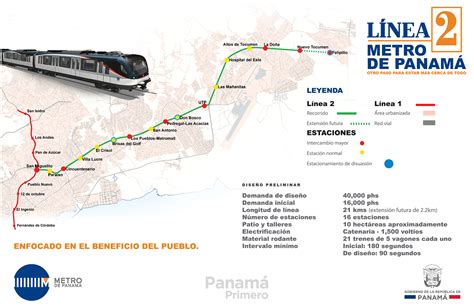 Panama City Panama Metro Map United States Map