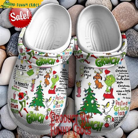 The Grinch Christmas Tree Crocs Clog Shoes Discover Comfort And Style