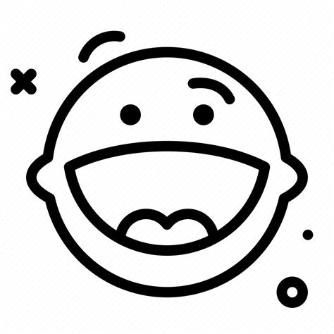 Laugh Emoji Smiley Emoticon Icon Download On Iconfinder