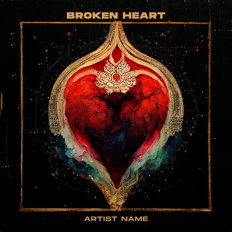Broken Heart Album Cover Art Design Coverartworks