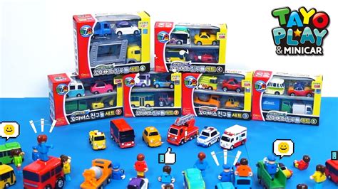 Tayo Toys Minicar Set L Tayos Special Friends Set 1 And The Brave Cars